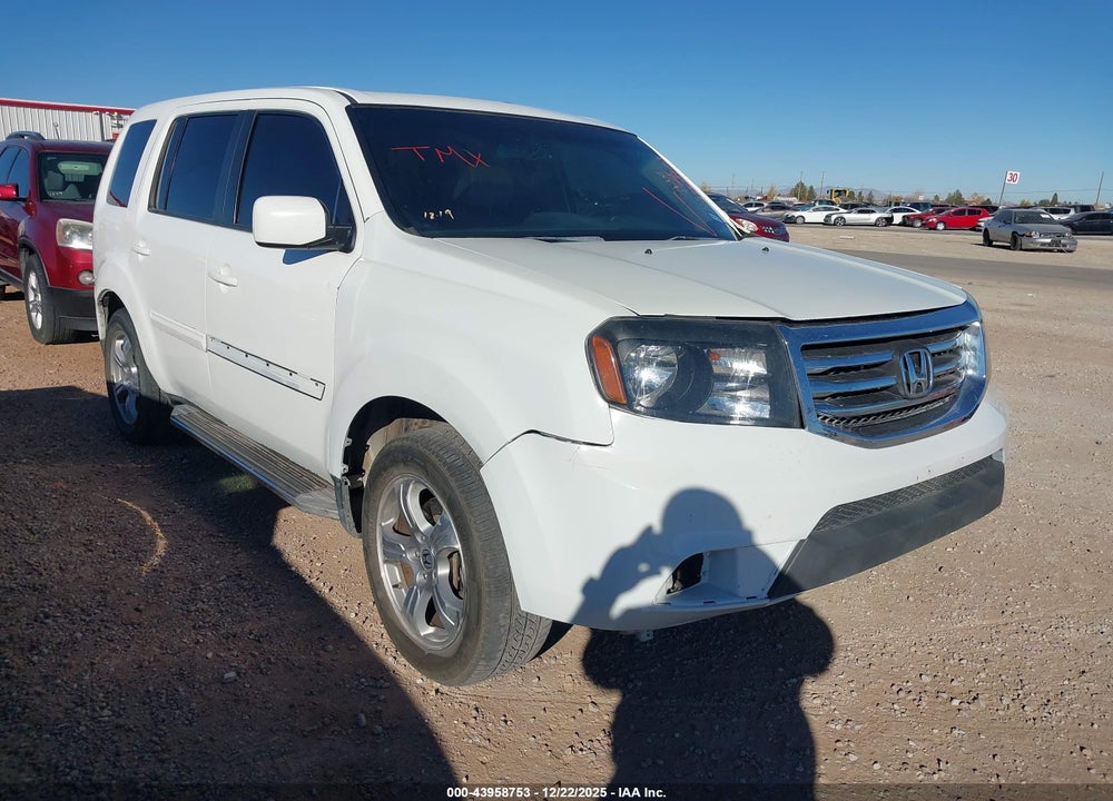 2012 HONDA PILOT EX-L VIN: 5FNYF4H59CB058641