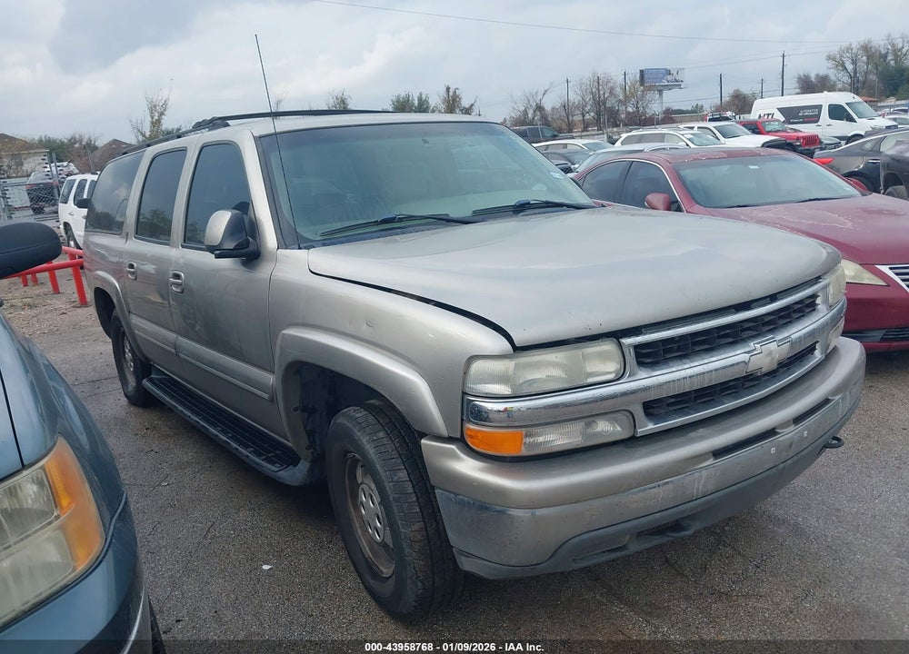 2001 CHEVROLET SUBURBAN 1500 LT VIN: 3GNEC16T21G156050