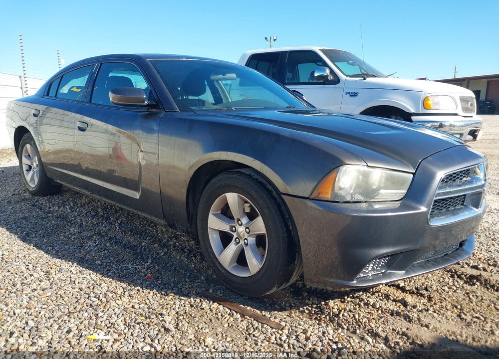 2013 DODGE CHARGER SE VIN: 2C3CDXBG7DH624789