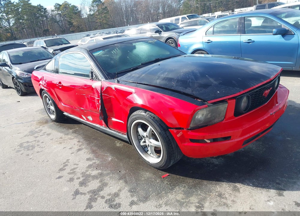 2006 FORD MUSTANG V6 VIN: 1ZVFT80N765262666
