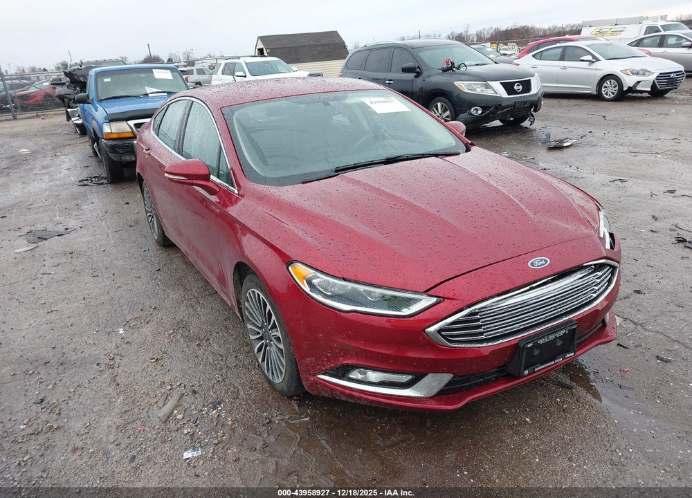 2017 FORD FUSION SE VIN: 3FA6P0H95HR304600