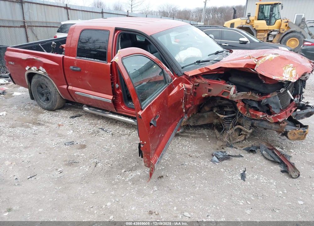 2008 DODGE DAKOTA LARAMIE VIN: 1D7HW58N88S613097