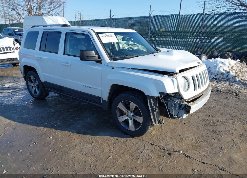 2016 JEEP PATRIOT HIGH ALTITUDE EDITION VIN: 1C4NJRFBXGD673610