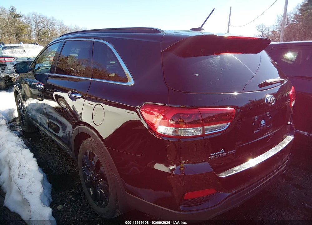 2019 KIA SORENTO 3.3L S VIN: 5XYPGDA53KG587285