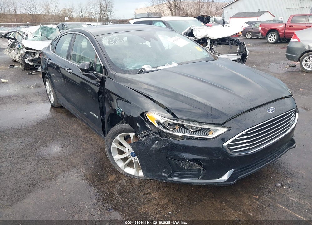 2019 FORD FUSION HYBRID SEL VIN: 3FA6P0MU9KR167629
