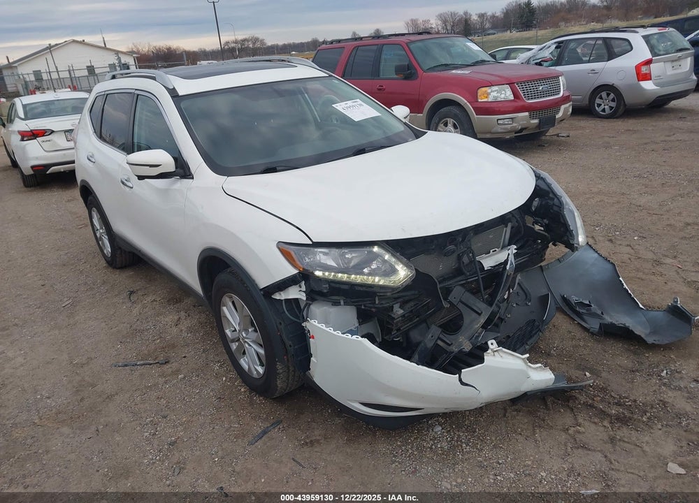 2016 NISSAN ROGUE SV VIN: 5N1AT2MV9GC859394