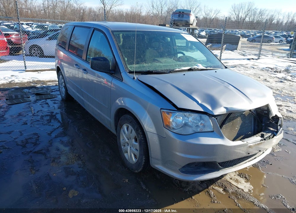 2017 DODGE GRAND CARAVAN SE VIN: 2C4RDGBG2HR866685