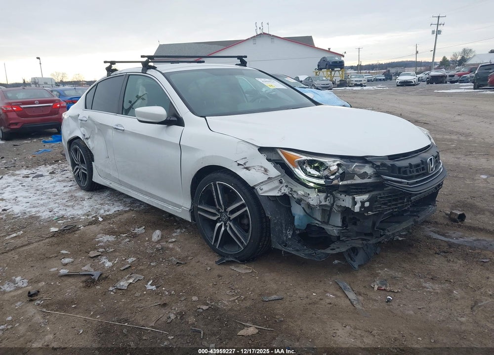 2017 HONDA ACCORD SPORT SE VIN: 1HGCR2F10HA300305