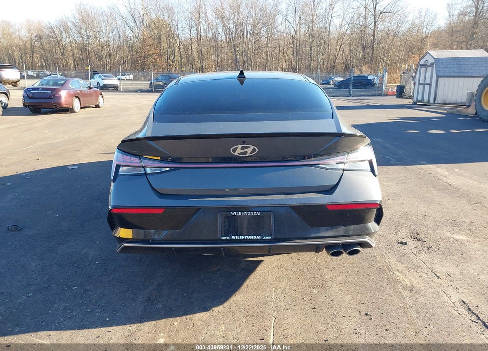 2024 HYUNDAI ELANTRA N LINE VIN: KMHLR4DF1RU744586