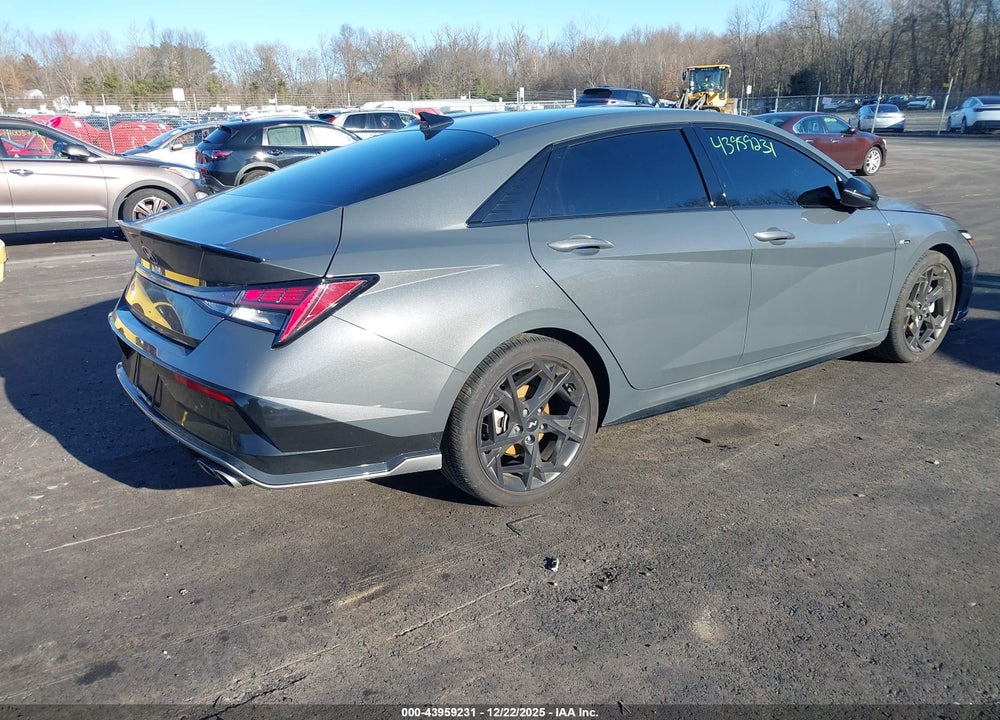 2024 HYUNDAI ELANTRA N LINE VIN: KMHLR4DF1RU744586