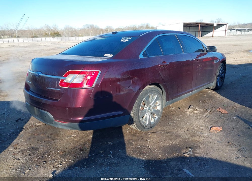 2011 FORD TAURUS LIMITED VIN: 1FAHP2JW2BG159390