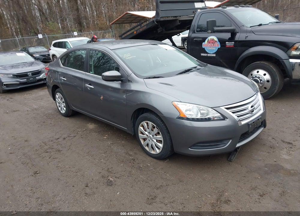 2015 NISSAN SENTRA SV VIN: 3N1AB7AP1FY365064