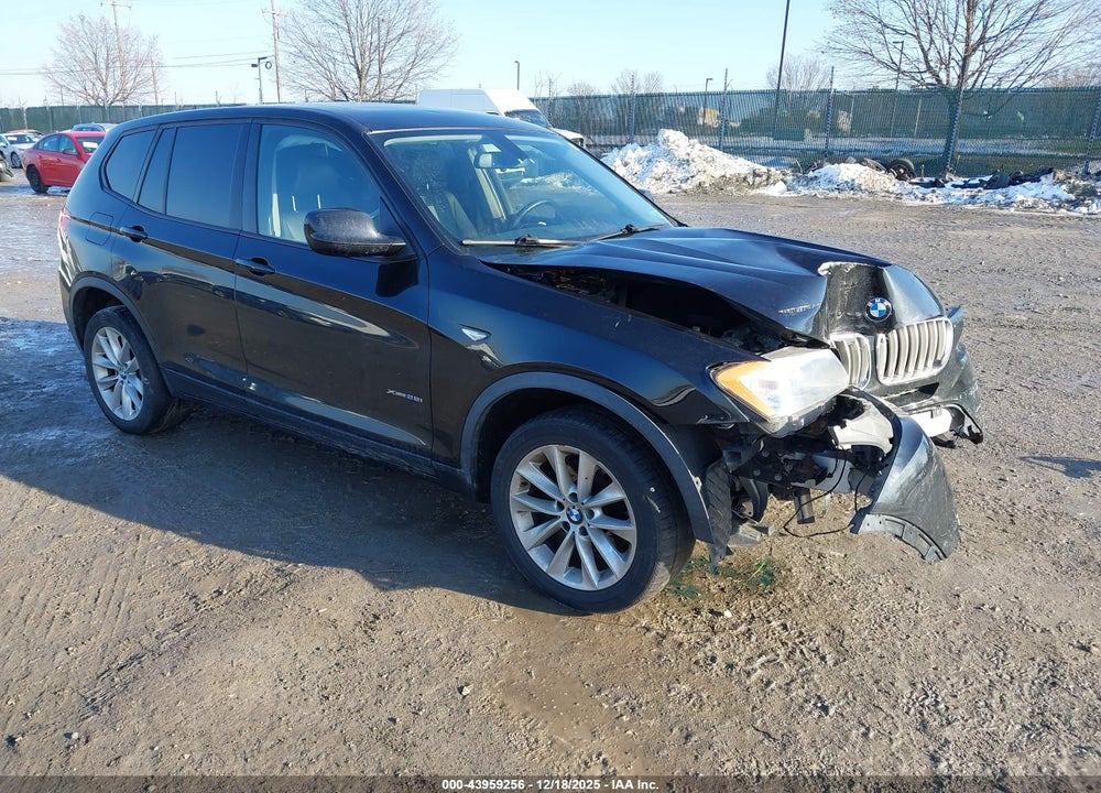 2013 BMW X3 XDRIVE28I VIN: 5UXWX9C58D0A27343