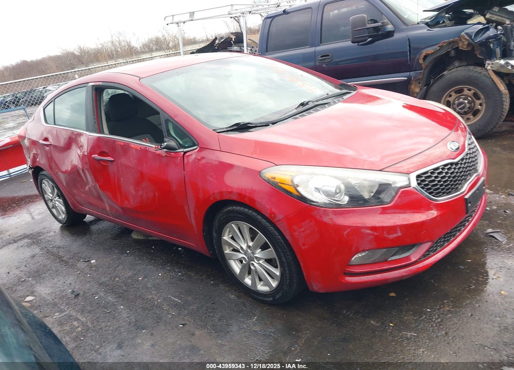 2015 KIA FORTE EX VIN: KNAFX4A81F5317621