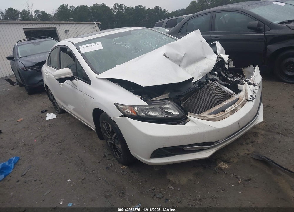 2015 HONDA CIVIC EX VIN: 19XFB2F80FE082387