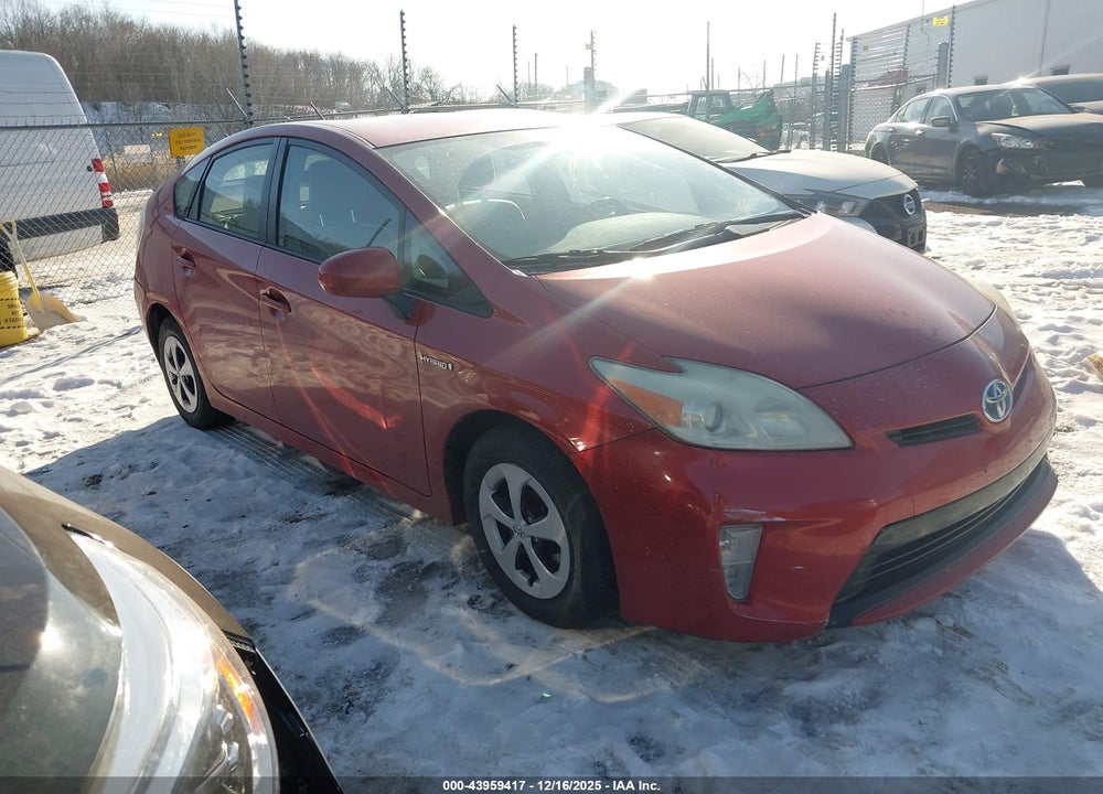 2012 TOYOTA PRIUS TWO VIN: JTDKN3DU5C1481242