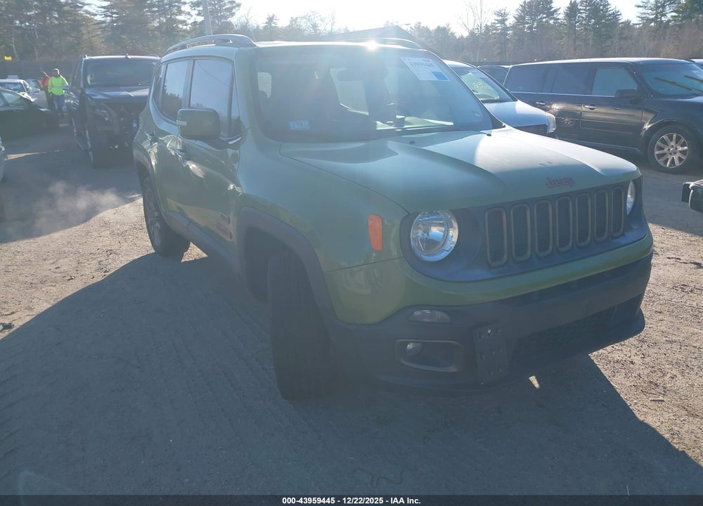 2016 JEEP RENEGADE 75TH ANNIVERSARY VIN: ZACCJBBT1GPC98110