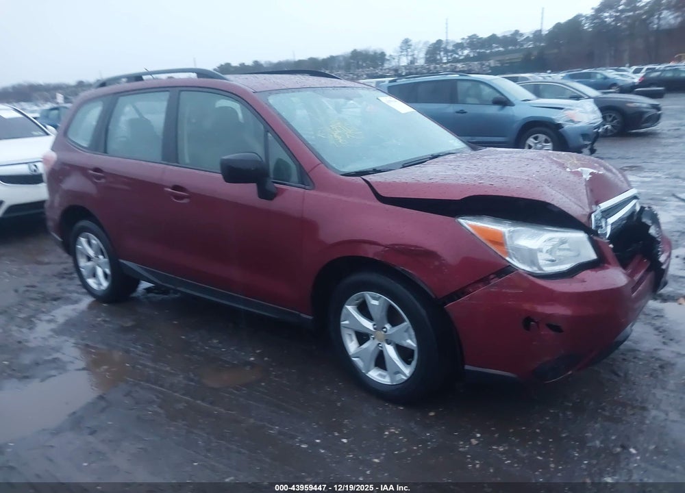 2015 SUBARU FORESTER 2.5I VIN: JF2SJABC5FH516661