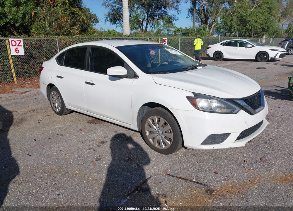 2017 NISSAN SENTRA S VIN: 3N1AB7AP1HY348591