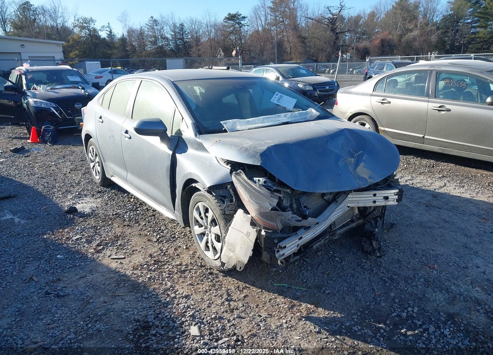 2022 TOYOTA COROLLA LE VIN: JTDEPMAE4N3022754