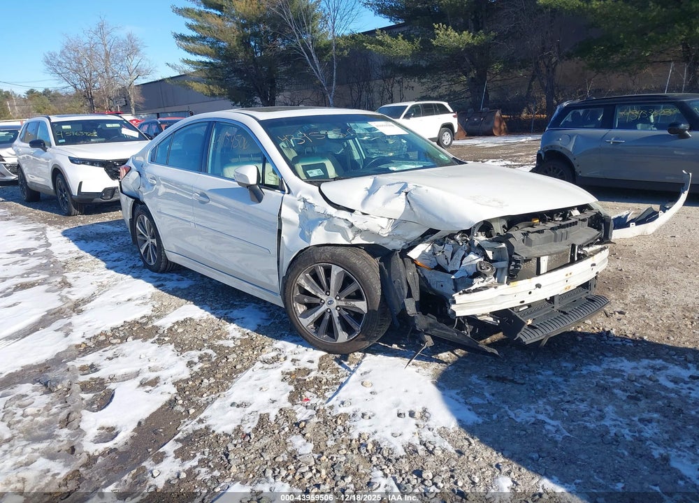 2016 SUBARU LEGACY 2.5I LIMITED VIN: 4S3BNAL69G3034687