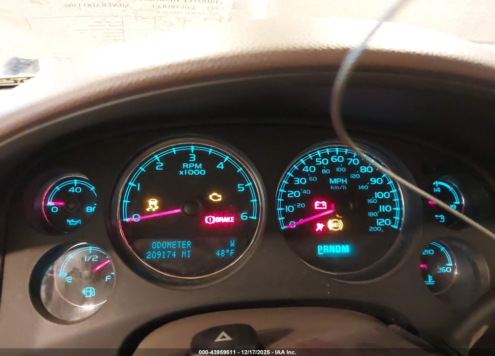 2013 CHEVROLET SILVERADO 1500 LTZ VIN: 3GCPKTE73DG229340