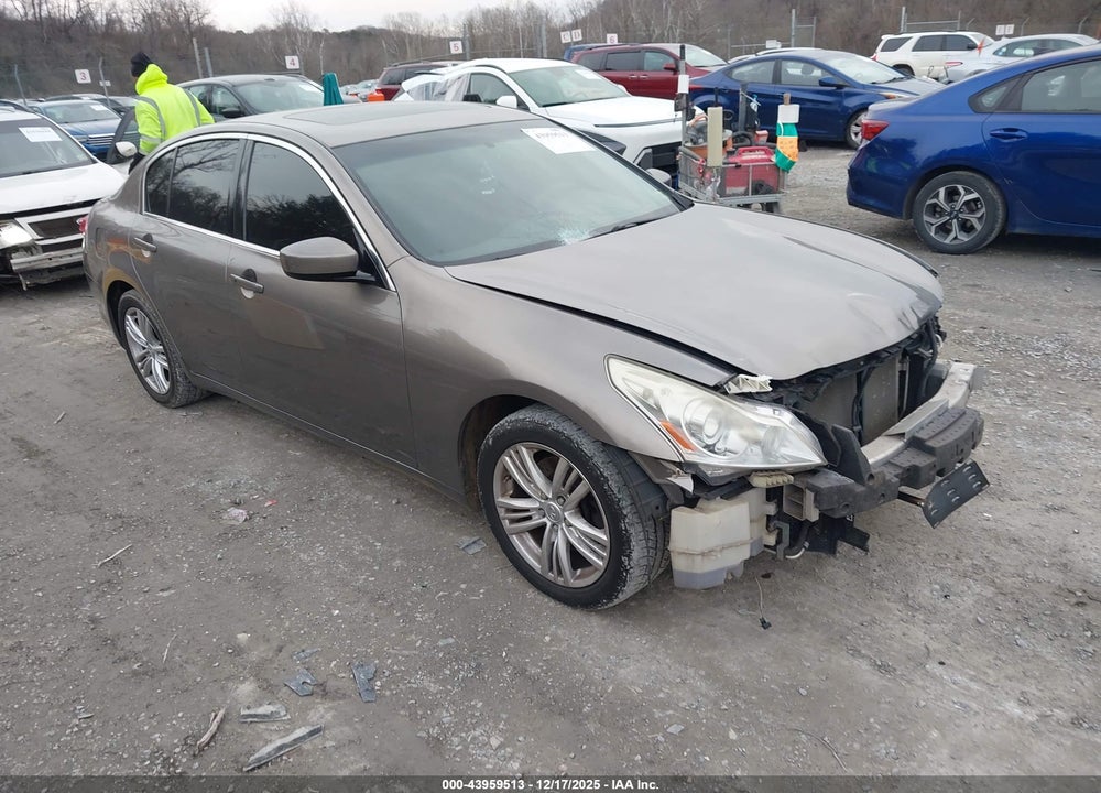 2012 INFINITI G37 JOURNEY VIN: JN1CV6APXCM627446