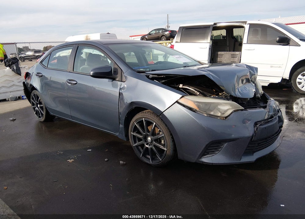 2014 TOYOTA COROLLA LE VIN: 2T1BURHE6EC123980