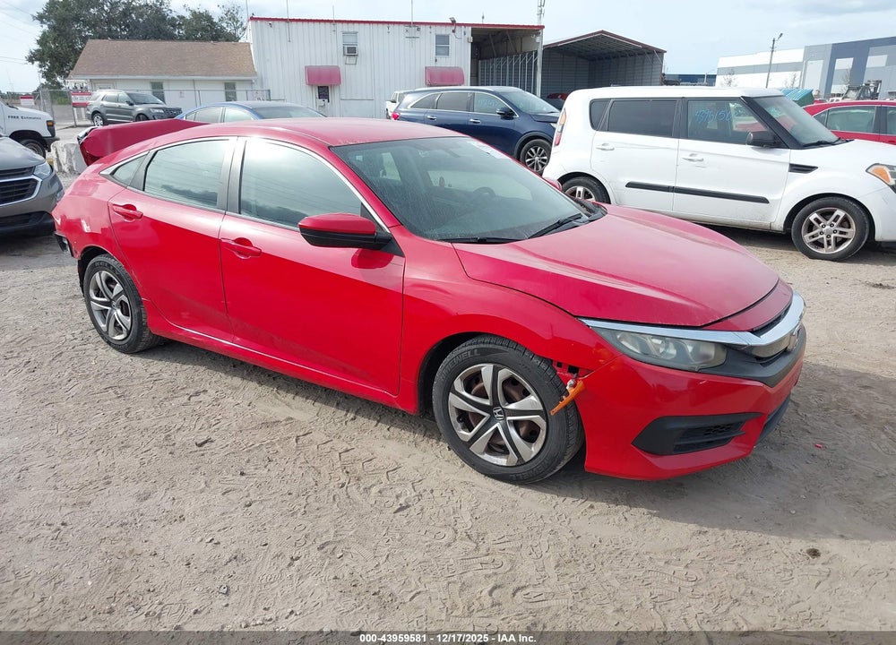 2017 HONDA CIVIC LX VIN: 2HGFC2F5XHH501244