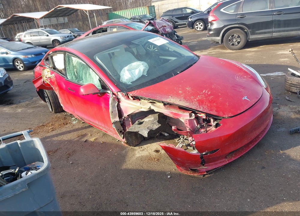 2023 TESLA MODEL 3 PERFORMANCE DUAL MOTOR ALL-WHEEL DRIVE VIN: 5YJ3E1EC7PF587560