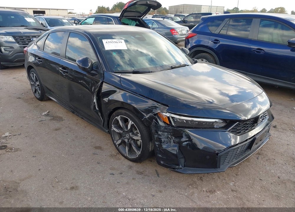 2025 HONDA CIVIC HYBRID SPORT/SPORT TOURING VIN: 2HGFE4F81SH323201