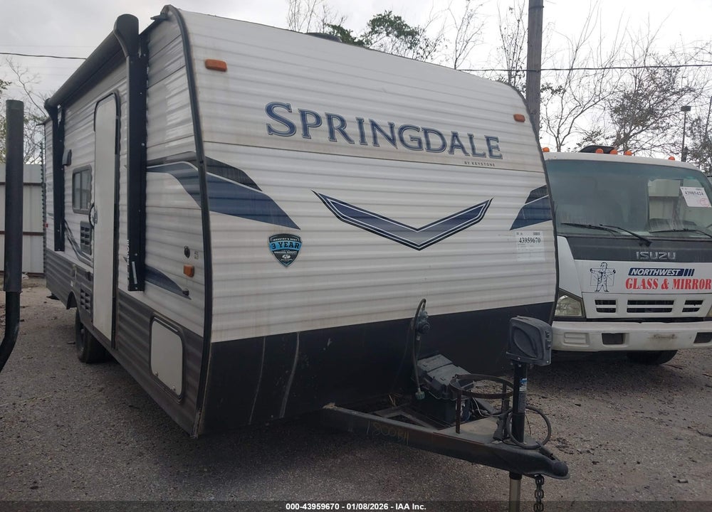 2022 SPRINGDALE MINI 180 VIN: 4YDTSGG19NW104955