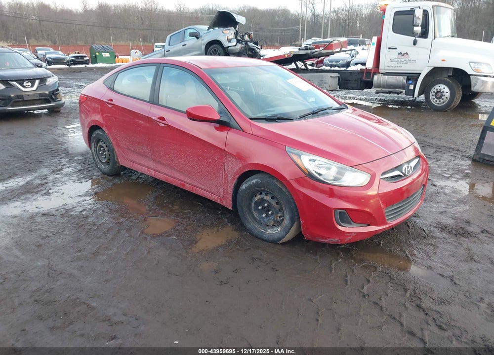 2014 HYUNDAI ACCENT GLS VIN: KMHCT4AE6EU722364