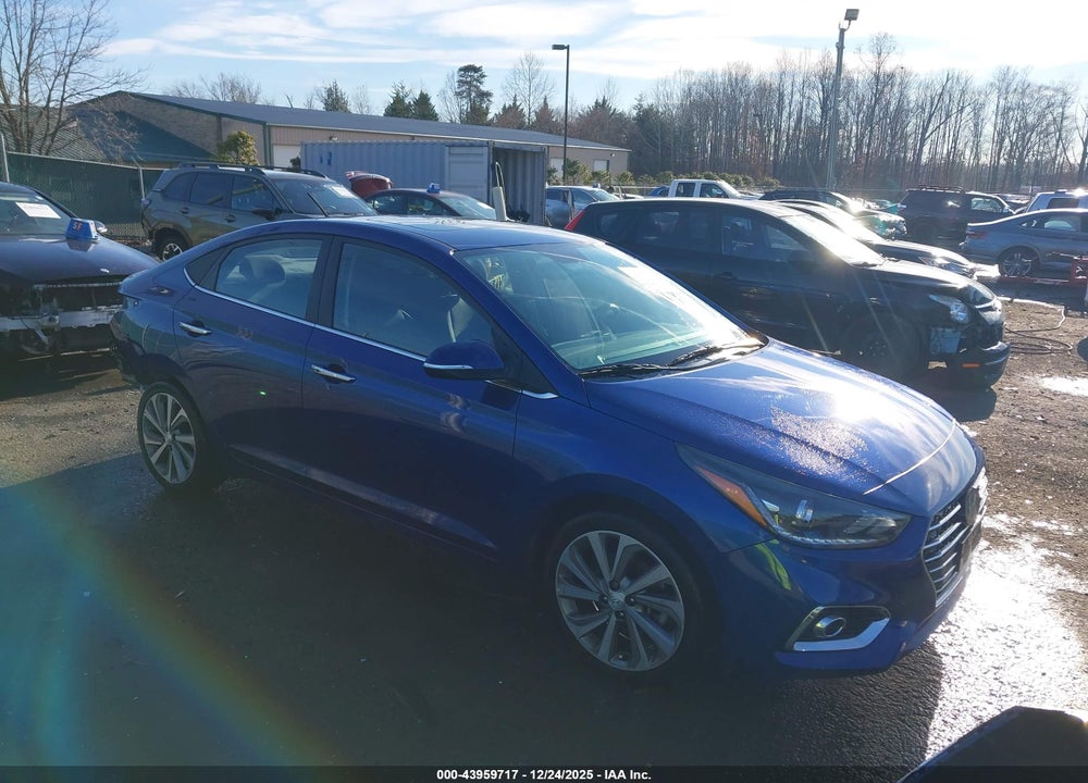2021 HYUNDAI ACCENT LIMITED VIN: 3KPC34A6XME145123