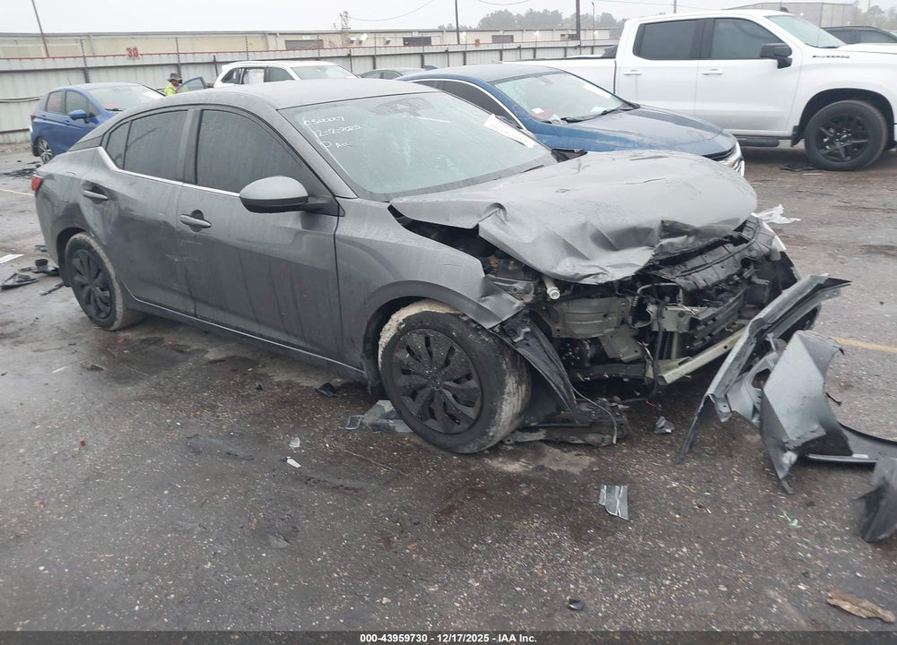 2021 NISSAN SENTRA S XTRONIC CVT VIN: 3N1AB8BV7MY278463