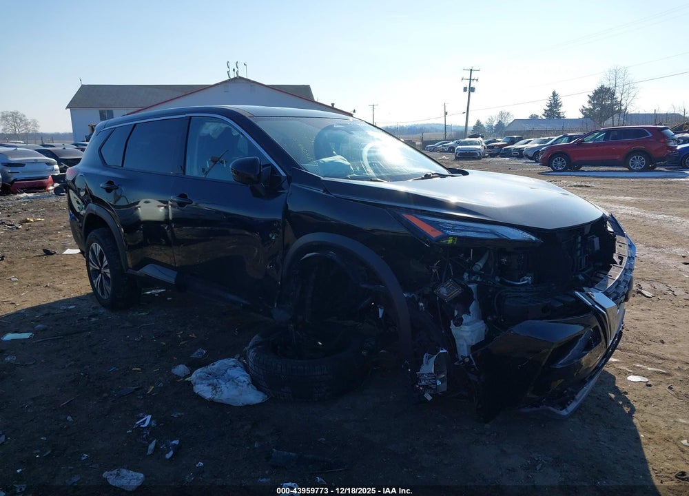 2021 NISSAN ROGUE SV INTELLIGENT AWD VIN: JN8AT3BB9MW203777