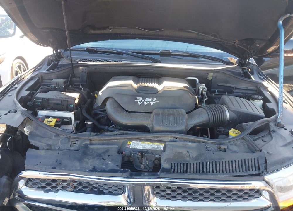 2012 DODGE DURANGO CREW VIN: 1C4RDJDG5CC265766