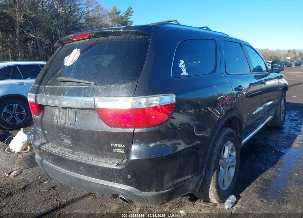 2012 DODGE DURANGO CREW VIN: 1C4RDJDG5CC265766
