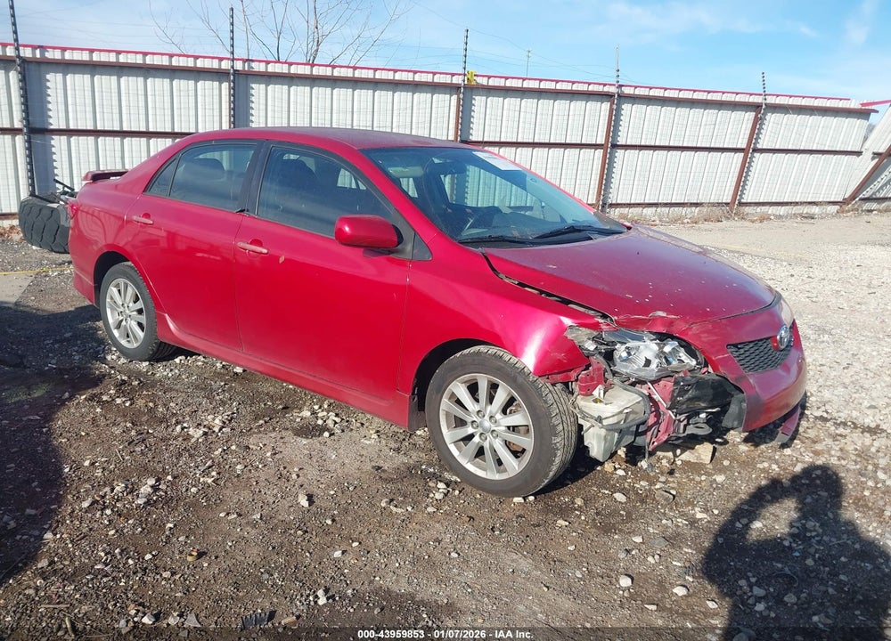 2010 TOYOTA COROLLA S VIN: 2T1BU4EE6AC501071