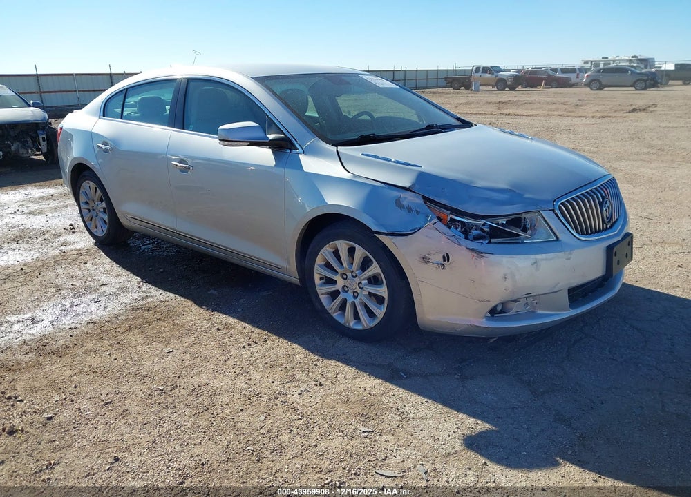 2013 BUICK LACROSSE LEATHER GROUP VIN: 1G4GC5E37DF314247