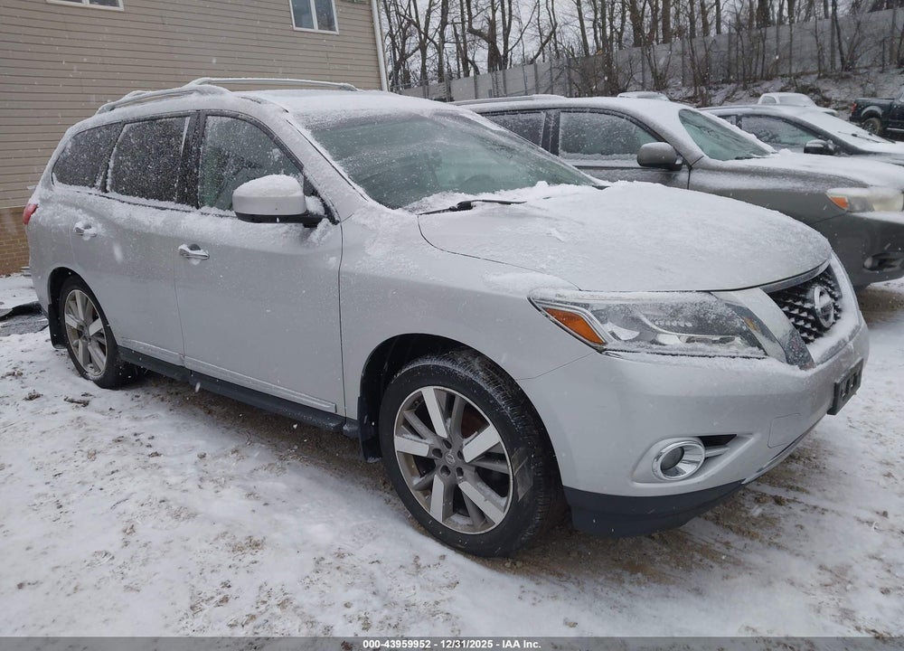 2014 NISSAN PATHFINDER PLATINUM VIN: 5N1AR2MM8EC680203