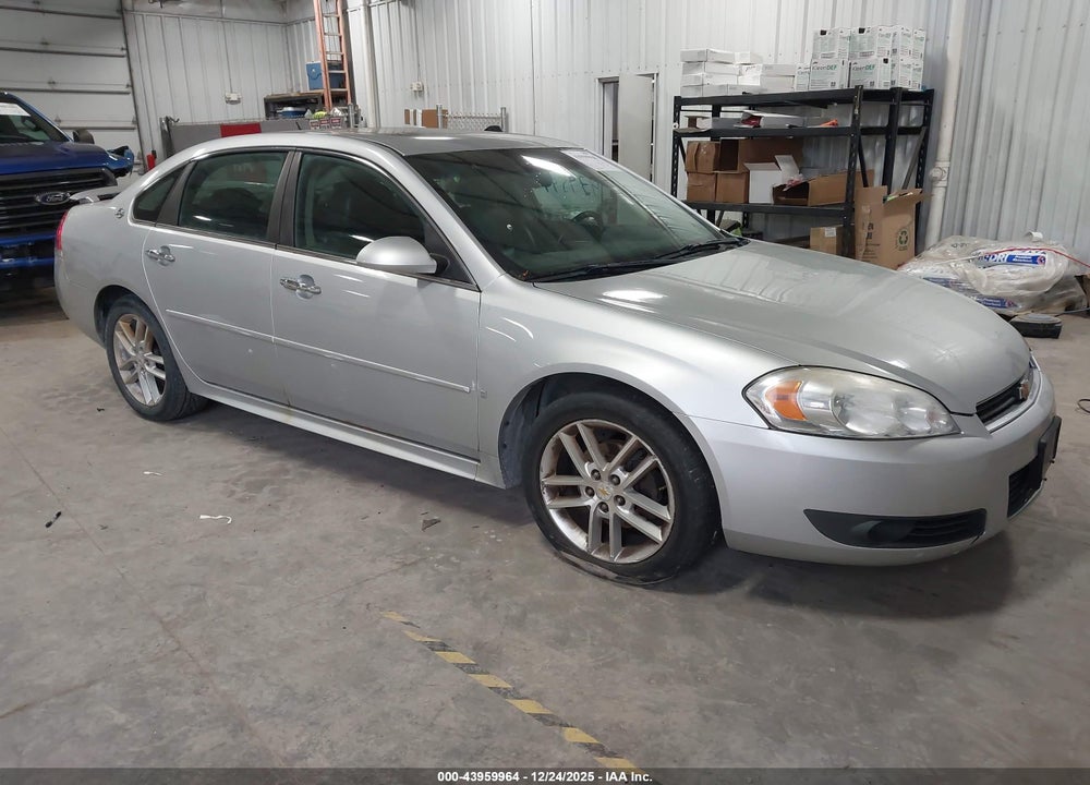 2009 CHEVROLET IMPALA LTZ VIN: 2G1WU57M991250125
