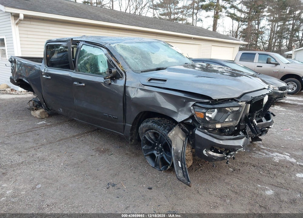 2020 RAM 1500 BIG HORN  4X4 5'7 BOX VIN: 1C6SRFFT8LN103183