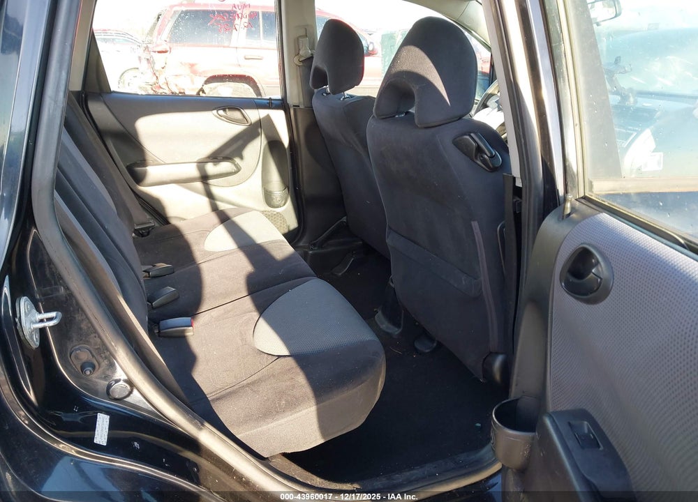 2007 HONDA FIT SPORT VIN: JHMGD386X7S046462