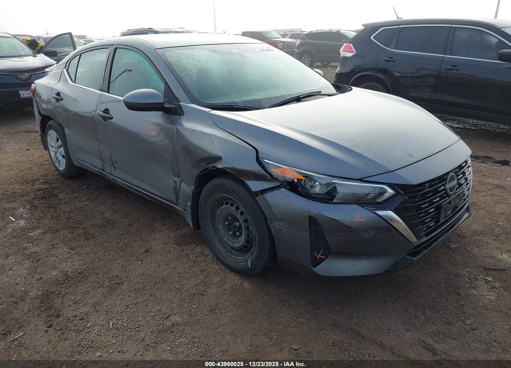 2024 NISSAN SENTRA S VIN: 3N1AB8BV4RY386885