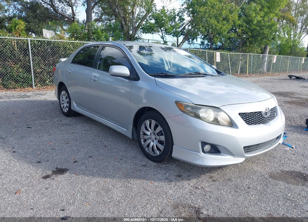 2009 TOYOTA COROLLA S VIN: 2T1BU40E99C145556