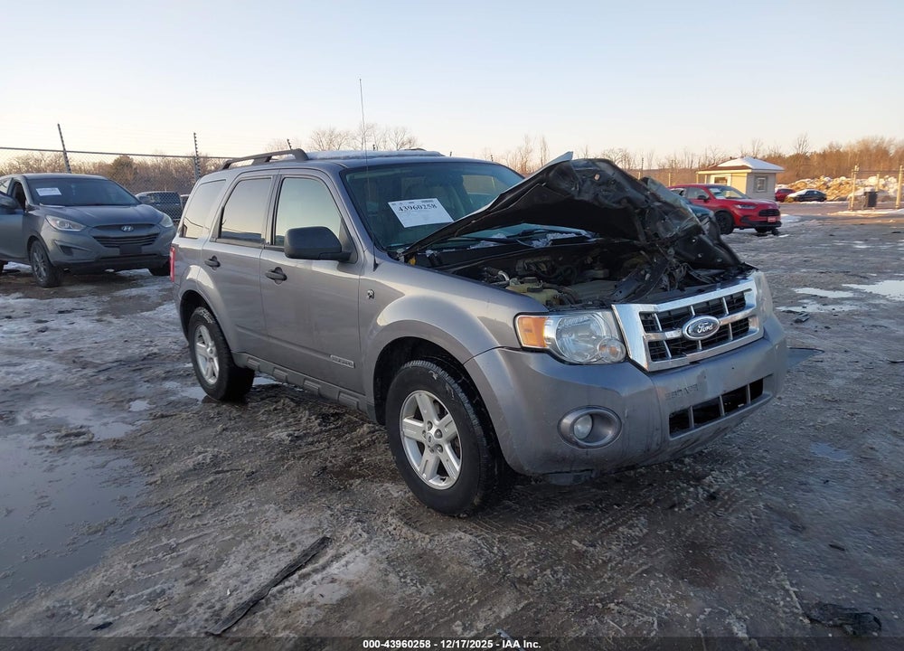 2008 FORD ESCAPE HYBRID VIN: 1FMCU59H48KE37387