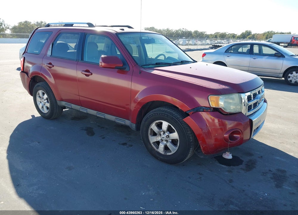 2009 FORD ESCAPE LIMITED VIN: 1FMCU04G39KA18420