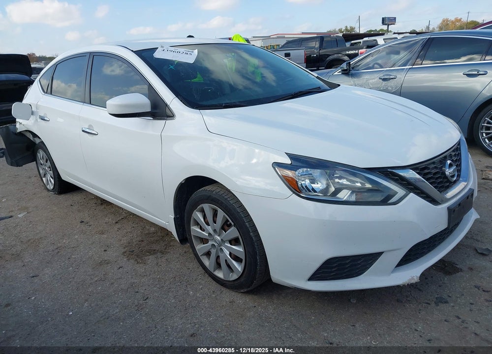 2016 NISSAN SENTRA SV VIN: 3N1AB7AP6GL681834