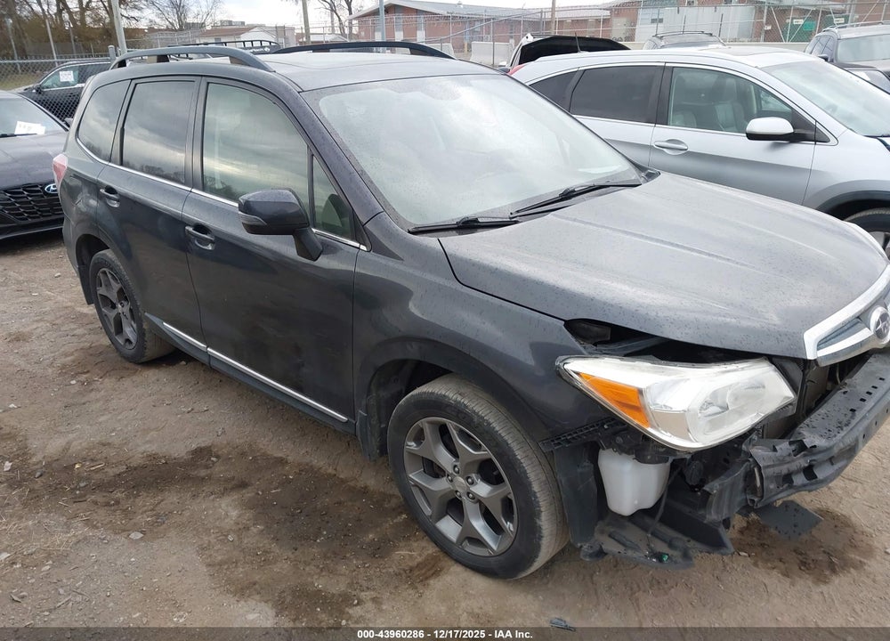 2016 SUBARU FORESTER 2.5I TOURING VIN: JF2SJAXC6GH552398